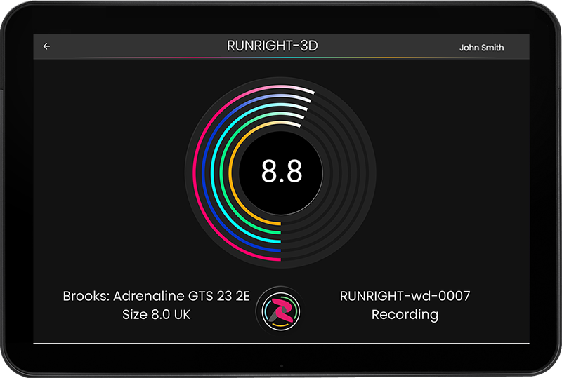 RUNRIGHT 3D Record Screen